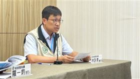 疾管署防疫醫師林詠青說明腸病毒死亡個案。（圖／記者簡浩正攝影）