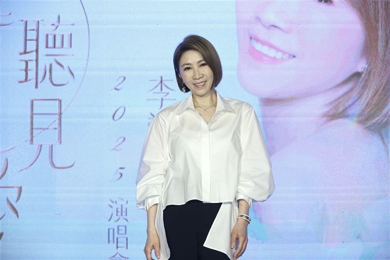李翊君出道至今超過38年，今（1日）宣布10月4日將首度唱進小巨蛋。（圖／記者鄭孟晃攝影）