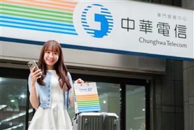 暑假出國申請中華電信國際漫遊上網方案享優惠，即日起至8月31日止，再抽iPhone 16 Pro、東京來回機票。（圖／電信業者提供）