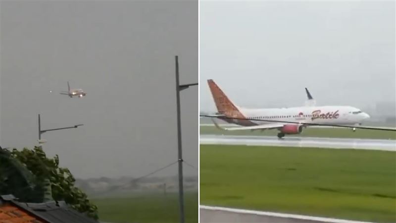 波音差點出事！降落「突急遽右傾」險墜毀