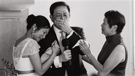 ▲管中閔的女兒結婚了。（圖／翻攝自管中閔臉書CM Kuan）