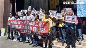 20醫療工會上街怒吼！嗆衛福部「拒見基層」（圖／記者蔣季容攝影）