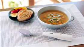 ▲電子鹹味湯匙。（翻攝KIRIN網站）