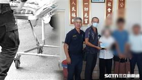 單親爸過世，派出所副座幫忙／翻攝畫面