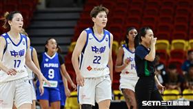 ▲2025瓊斯盃，女籃台灣隊小前鋒林育庭。（圖／記者劉彥池攝影）