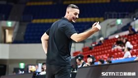 ▲2025瓊斯盃，女籃台灣隊總教練歐森（Michael Olson）。（圖／記者劉彥池攝影）