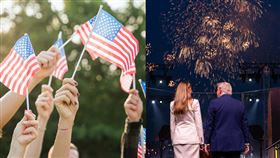 美國總統唐納·川普（Donald Trump）與第一夫人。（圖／美國國家旅遊局提供）