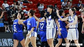 ▲2025瓊斯盃，女籃台灣隊擊敗菲律賓。（圖／記者劉彥池攝影）