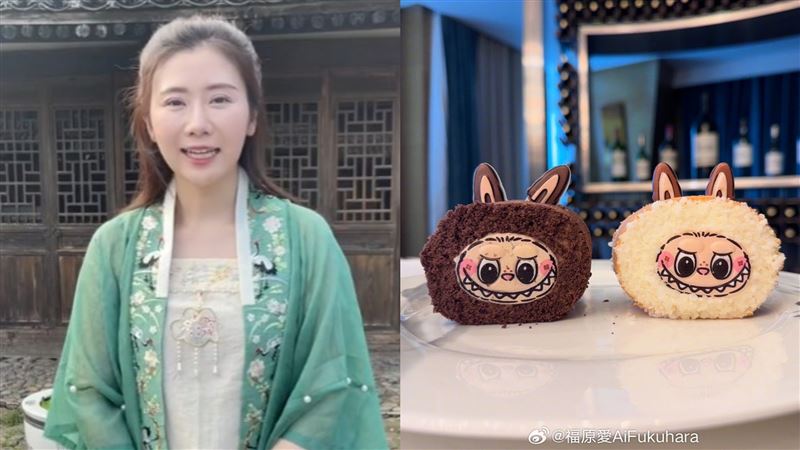 福原愛嬌喊：吃爽了　嗑Labubu蛋糕大滿足