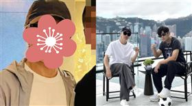 周星馳63歲近照曝光。（圖／翻攝自微博）