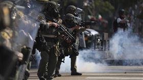 ▲洛杉磯抗議（圖／美聯社／達志影像）