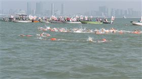 ▲金廈泳渡活動順利舉行。（圖／大會提供）