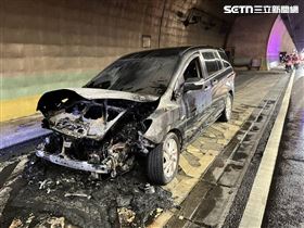 八卦山隧道火燒車（圖／翻攝畫面）