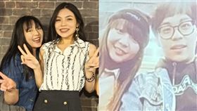 天殘、賀瓏、「手槍女王」袁非。（圖／記者鍾智凱攝影、翻攝自手槍女王自白書臉書）