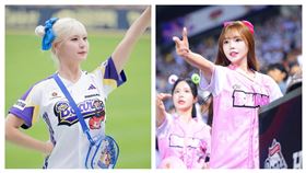 ▲統一獅網羅韓職斗山熊啦啦隊安惠志、文慧真加入UniGirls。（圖／統一獅球團提供） 