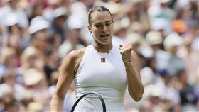 ▲世界球后莎芭蓮卡（Aryna Sabalenka）直落2晉級第3輪。（圖／美聯社／達志影像）