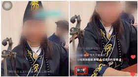女濟公,直播,國罵,三字經（圖／翻攝自TikTok）