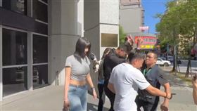 新北蘆洲,車模界林志玲,蔡語芯,牛奶針,翁子涵。（圖／翻攝畫面）