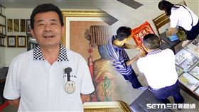 中古車行老闆行善／記者張雅筑攝、受訪者提供