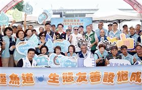 「繩」奇助攻！毛蟹洄游萌翻全場 碧潭堰魚道生態友善大成功（業配勿用）