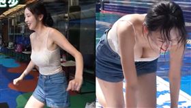 南韓女團,FANATICS,尹到怡,澎湖,旅遊,阿家生蠔,張立東,東東隆咚鏘,美胸（圖／東東隆咚鏘YouTube）