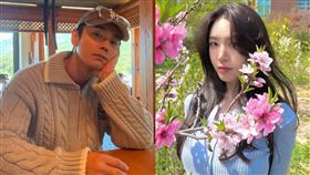 珉雅與溫朱莞結婚。（圖／翻攝自IG）