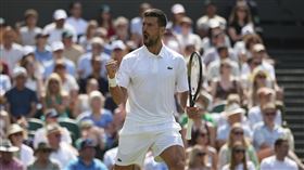 ▲喬科維奇（Novak Djokovic）直落3晉級第3輪。（圖／美聯社／達志影像）