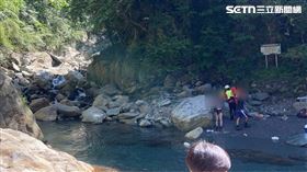 宜蘭縣,南澳鄉,少年,瀑布,秘境,戲水,金岳瀑布,溺水,游泳▲圖片描述。（圖／翻攝畫面）
