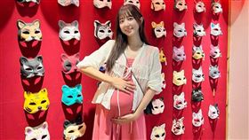 洪詩目前懷胎6個月。（圖／翻攝自洪詩IG）