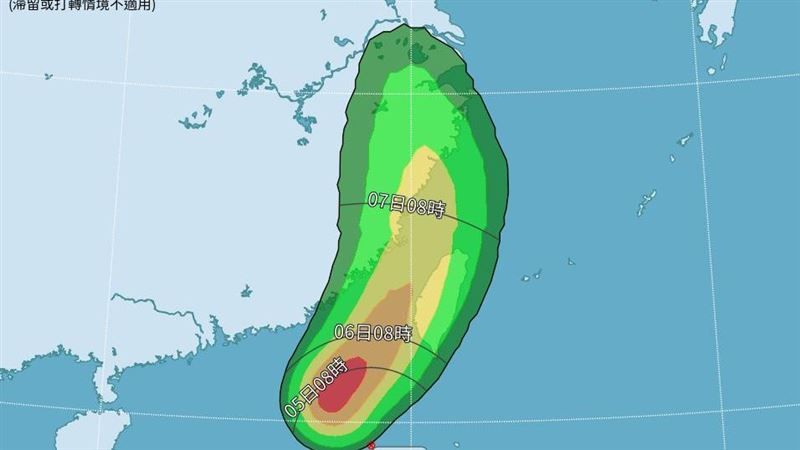 準丹娜絲暴風圈侵襲率曝！最高縣市達64%