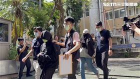 ▲涉嫌加工、恐嚇11名偵辦京華城案檢察官，情侶檔落網，林姓女子承認加工、轉發都是她一人所為。（圖／記者楊佩琪）