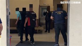 冷氣業者與家屬低調到場。（圖／記者黃翎瑄攝）