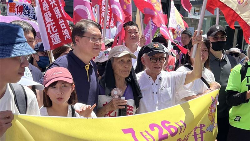 護國遶境起駕　綠從公民先行到與公民同行