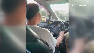 計程車方向盤歪了　乘客嚇：讓我下車