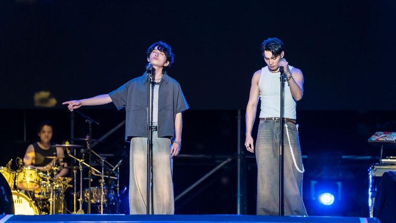 無緣合體　五堅情休團4成員現身高雄開唱