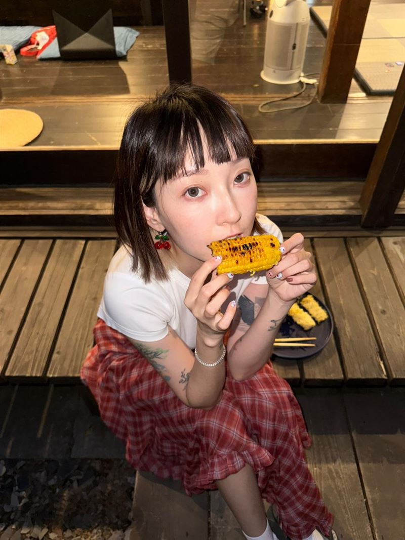 翁馨儀不想為末日焦慮。（圖／翻攝自臉書）