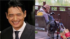 周潤發,英雄本色,賭神,陳薈蓮,姊姊,公園,周聰玲（圖／翻攝自微博）