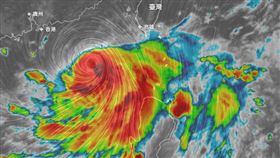 颱風。（圖／翻攝自NCDR天氣與氣候監測網）