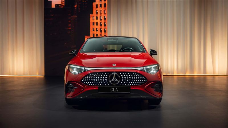 賓士新款CLA。（翻攝Mercedes-Benz網站）