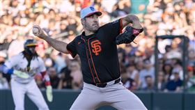 ▲韋蘭德（Justin Verlander）先發3局挨7安，其中5支是長打。（圖／美聯社／達志影像）