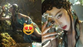 ▲范冰冰青蛇造型讓不少粉絲直呼「太辣了」。（圖／翻攝自IG @bingbing_fan）