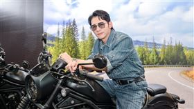 藝人温昇豪今（5）日出席「2025 Honda Motorcycle 國際重型機車展」擔任品牌好友。（圖／Honda Taiwan 提供）