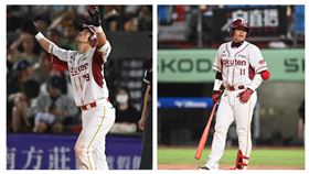 ▲樂天桃猿林智平、林泓育。（圖／樂天桃猿提供） 