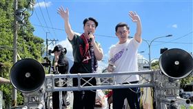 ▲「護國大遶境」第二天在花蓮中南部車掃。（圖／記者劉秀敏攝影）