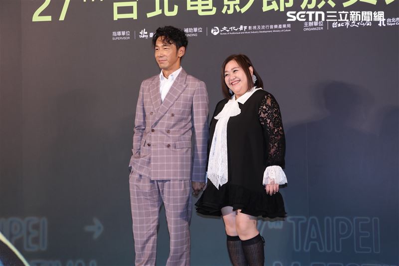 李李仁、鍾欣凌出席台北電影節頒獎典禮。（圖／記者鄭孟晃攝影）