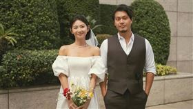 ▲「華航林依晨」趙筱葳（左）去年宣布再婚（圖／翻攝自IG）