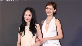 在《小曉》演出母女檔的陳意涵與林品彤現身台北電影節。（圖／記者鄭孟晃攝影）