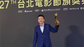 最佳男配角由《默視錄》李康生獲得。（圖／記者鄭孟晃、趙于瑩攝影）