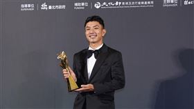 萬洛隆甘迦得北影影帝，全中文感言爆哭。（圖／記者鄭孟晃、趙于瑩攝影）