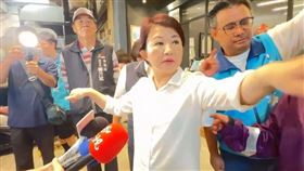 台中市暴雨成災多處淹水　盧秀燕緊急取消反罷免行程防災。圖／翻攝畫面